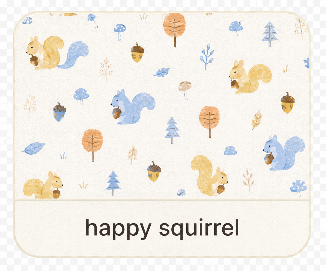 happy squirrel