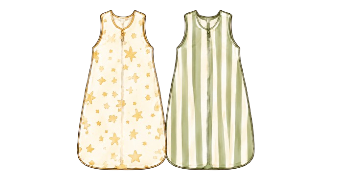 Two Myra SleepSacks
