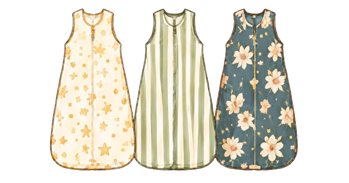 Three Myra SleepSacks