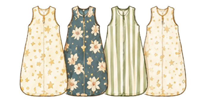 Four Myra SleepSacks